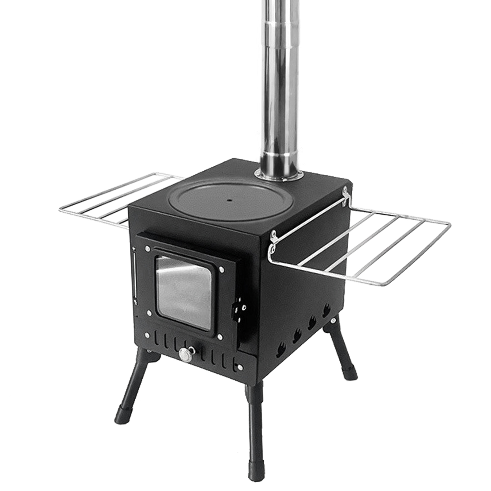 Campfire Cooking In Another World - Tomshoo acampamento ao ar livre fogão