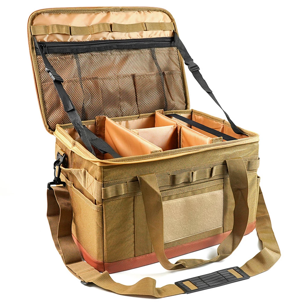 Camping Cooking Equipment Bag - Grande Capacidade Camping Storage Case, Utensílio