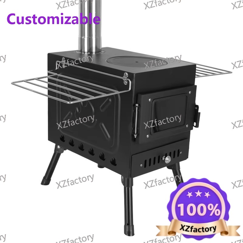 Camping Cooking Fire Pit - Fogão a Lenha Portátil para Acampamento