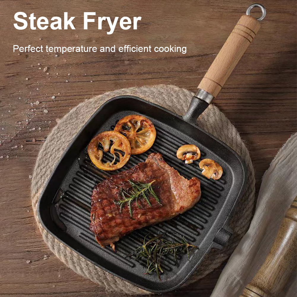 Skillet Cast Iron Camp - Panela de Ferro Fundido Antiaderente Sem