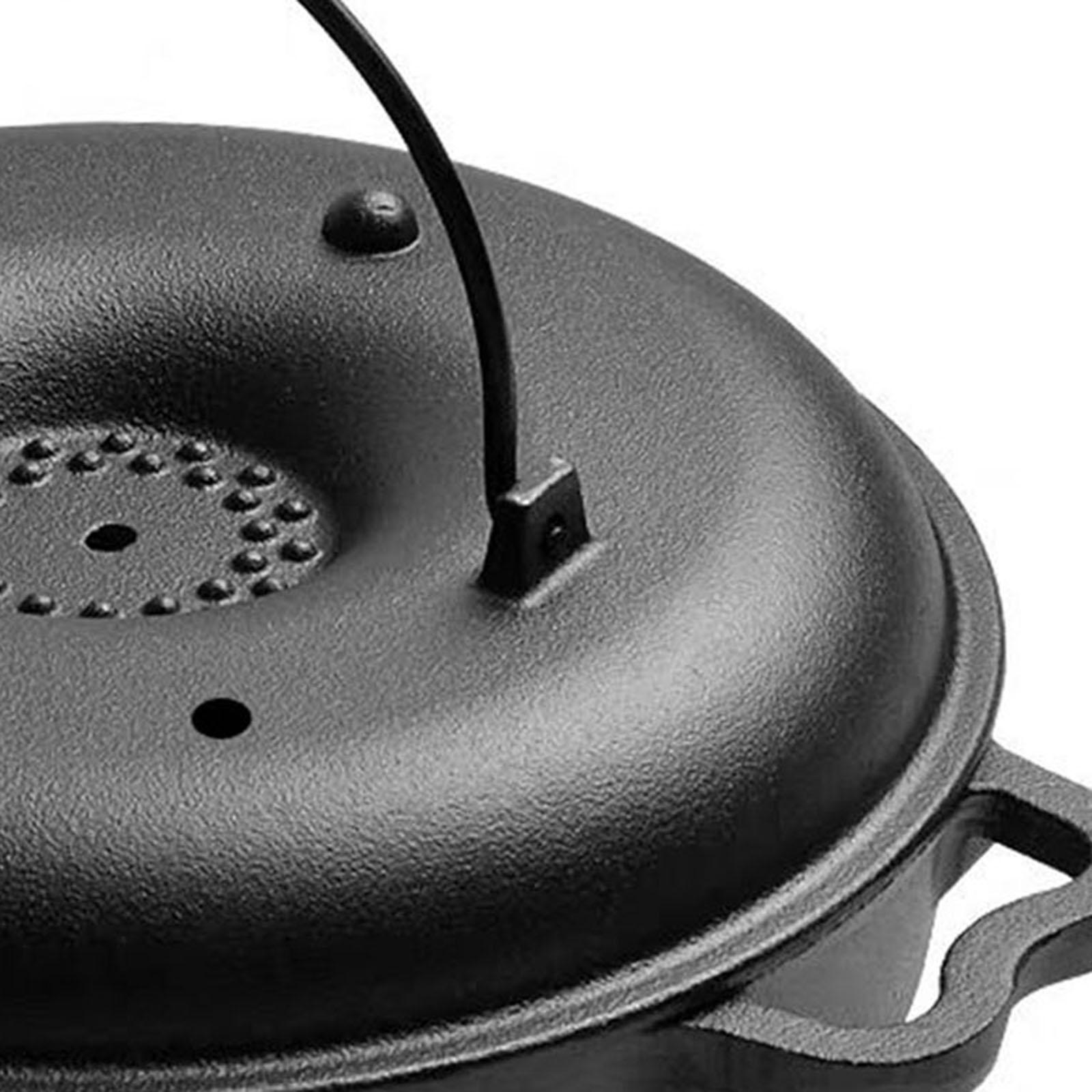 Skillet Cast Iron Camp - Assadeira para Frango e Peru Antiaderente