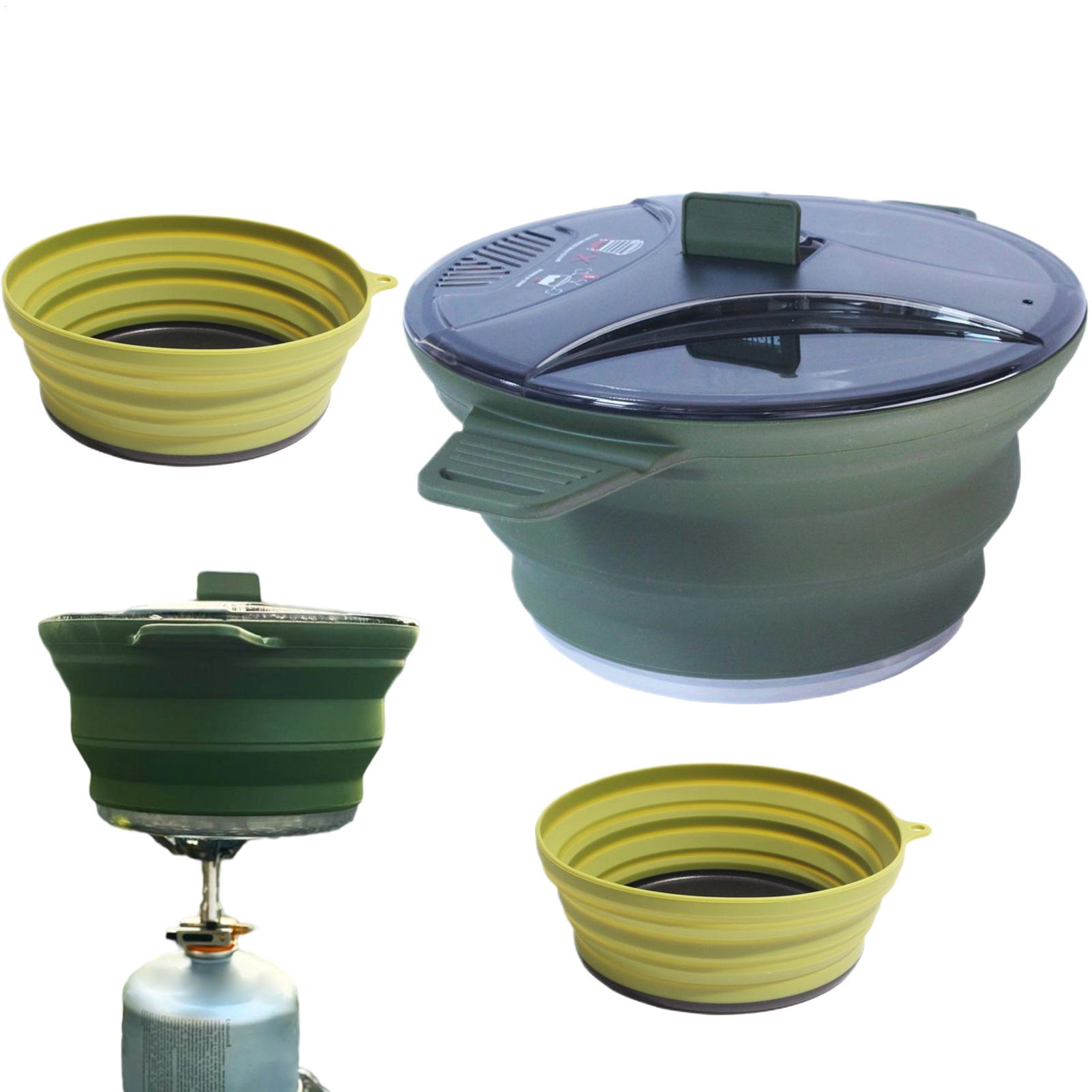 Camping Cooking Pots And Pans Set - Conjunto de Cozinha para Camping, Panelas
