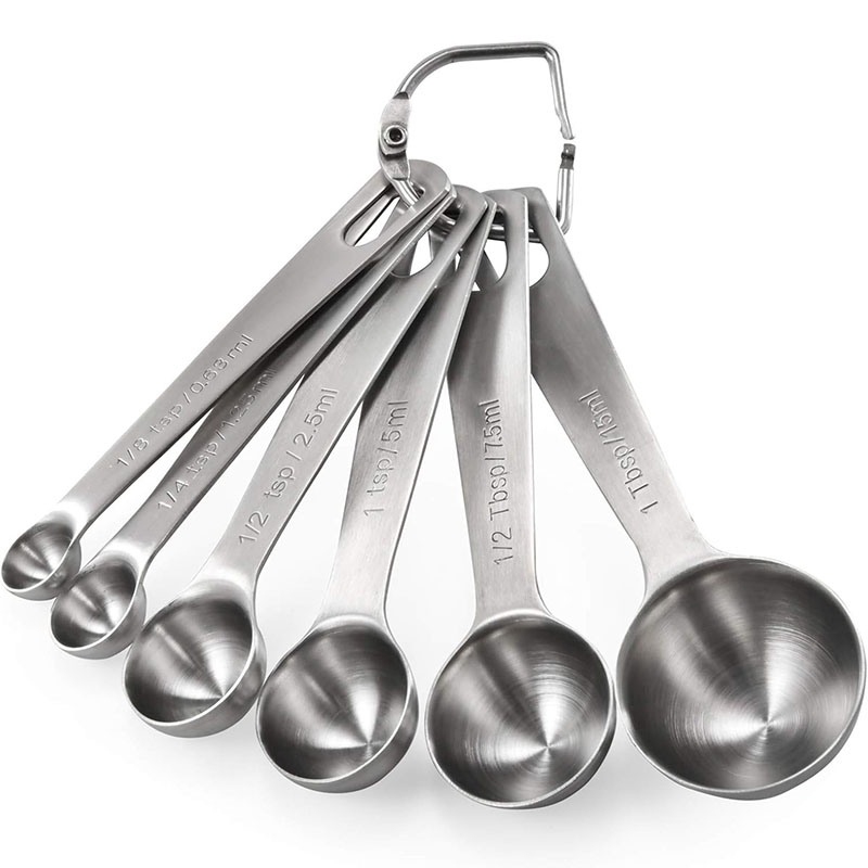 Camping Cooking Pan Set - Conjunto de colheres de medição de