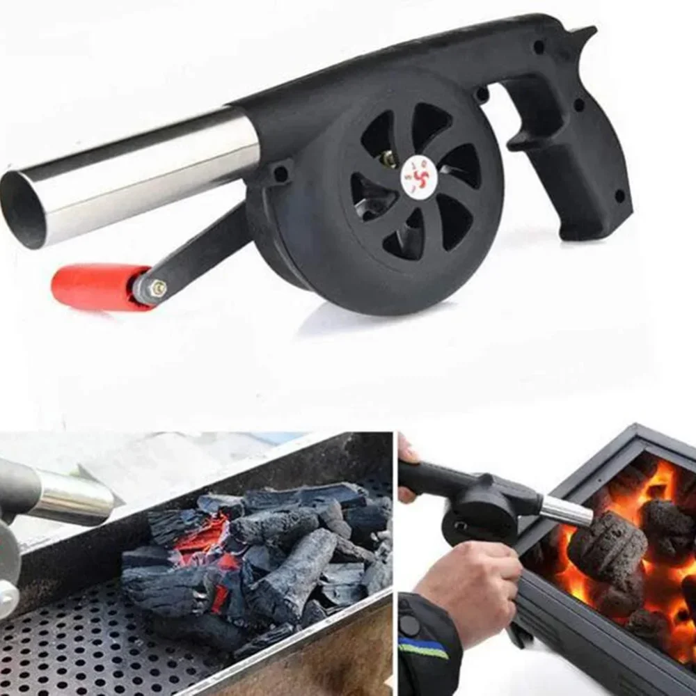 Camping Cooking Candle - Ventilador portátil de manivela, Ventilador de