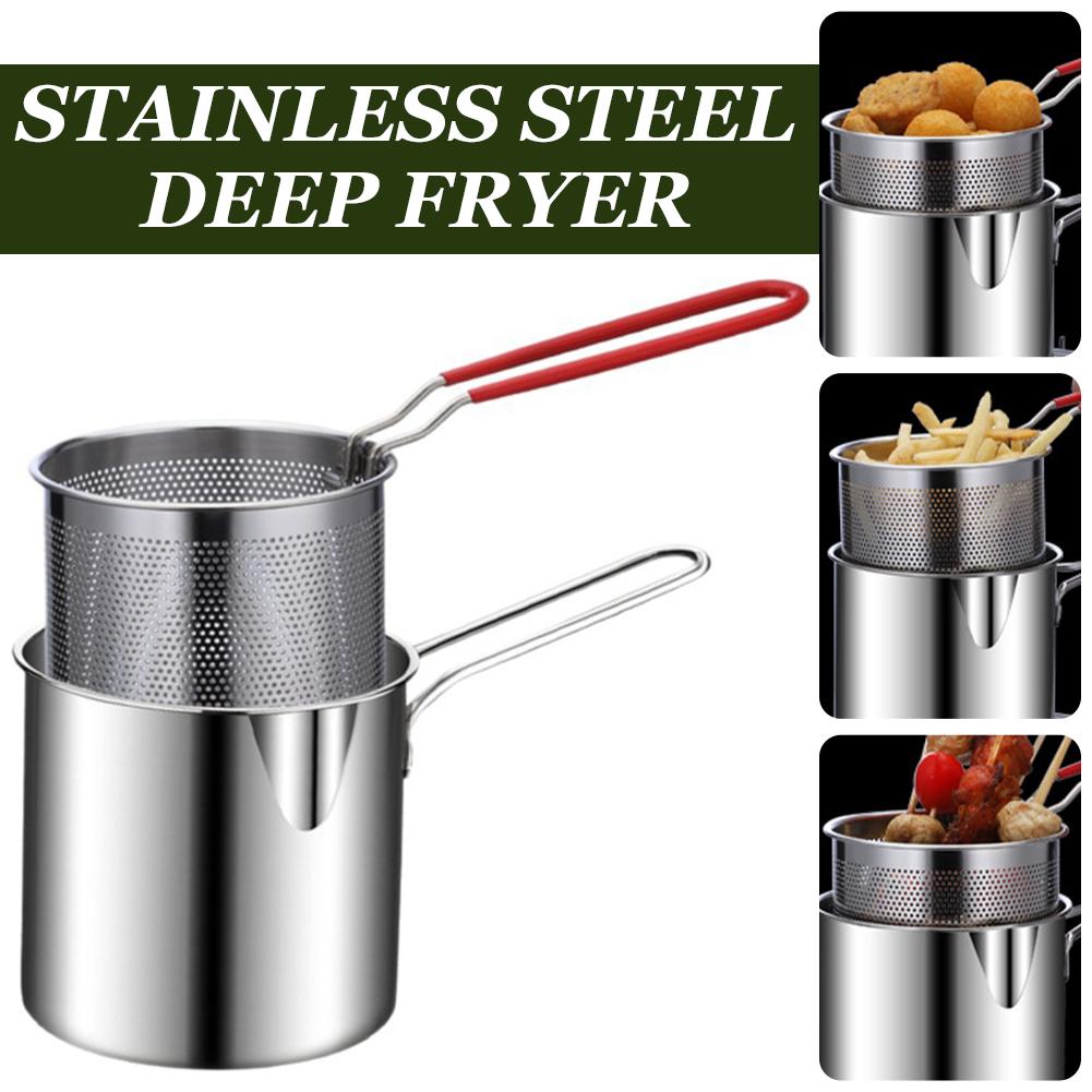 Camping Cooking Pan Set - Conjunto de Panelas de Aço Inoxidável