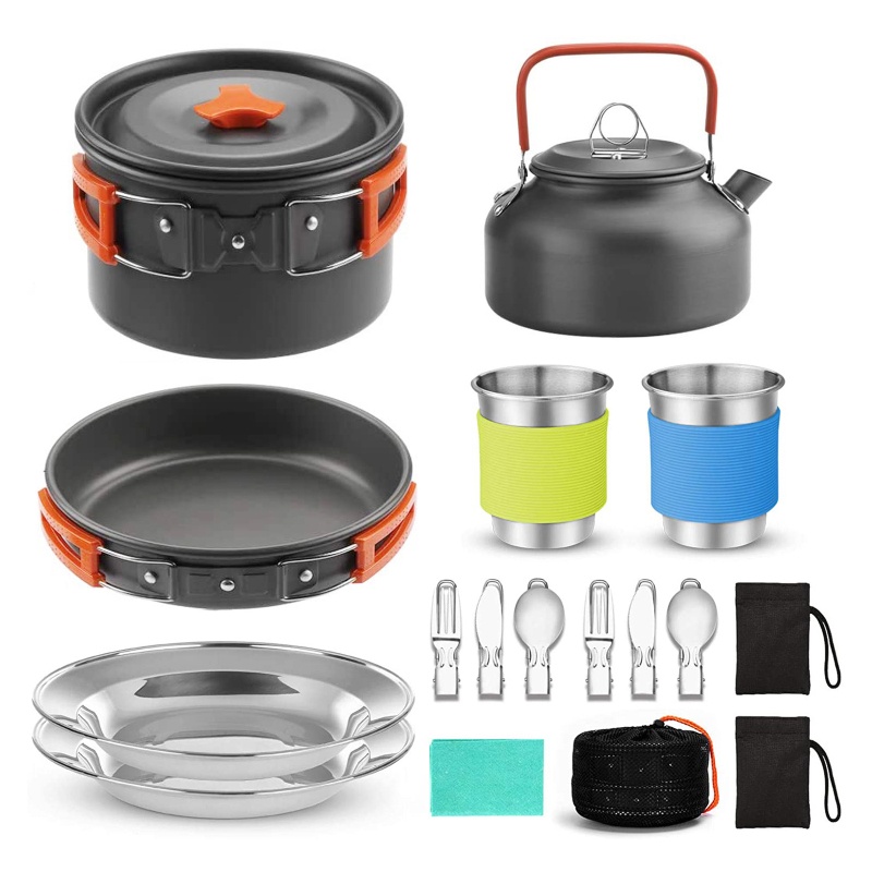 Camping Cooking All In One - Conjunto de utensílios de cozinha para