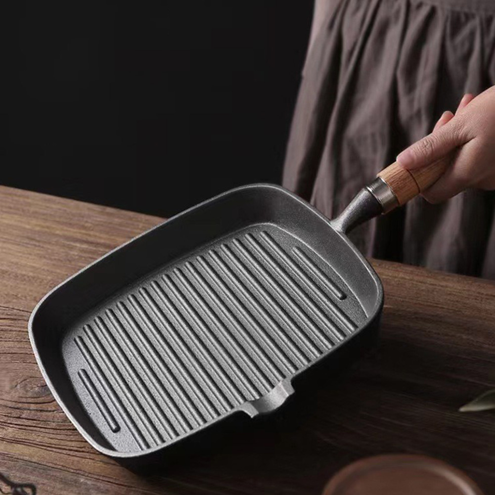 Frigideira de ferro com cabo d - Skillet Cast Iron Camp avaliação e preço
