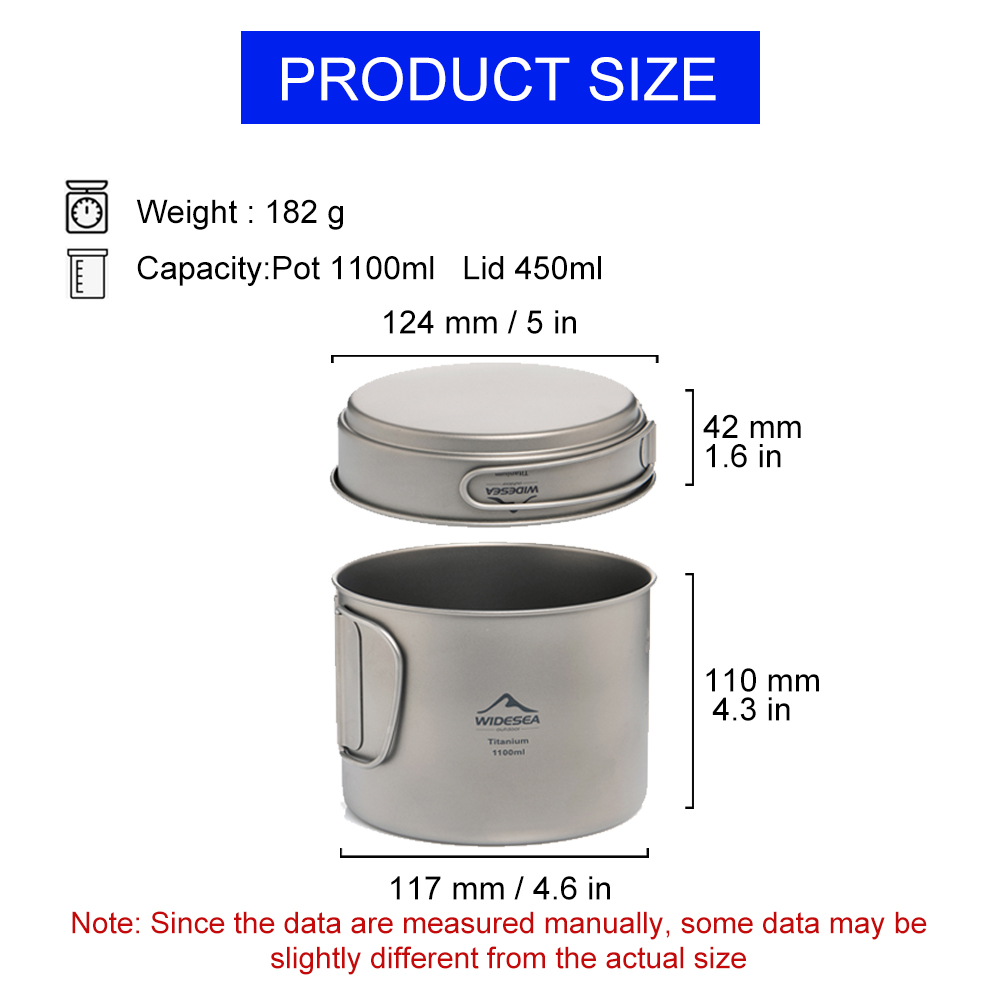 Panela de Camping Ultralight e - Camping Cooking Pan Set avaliação e preço