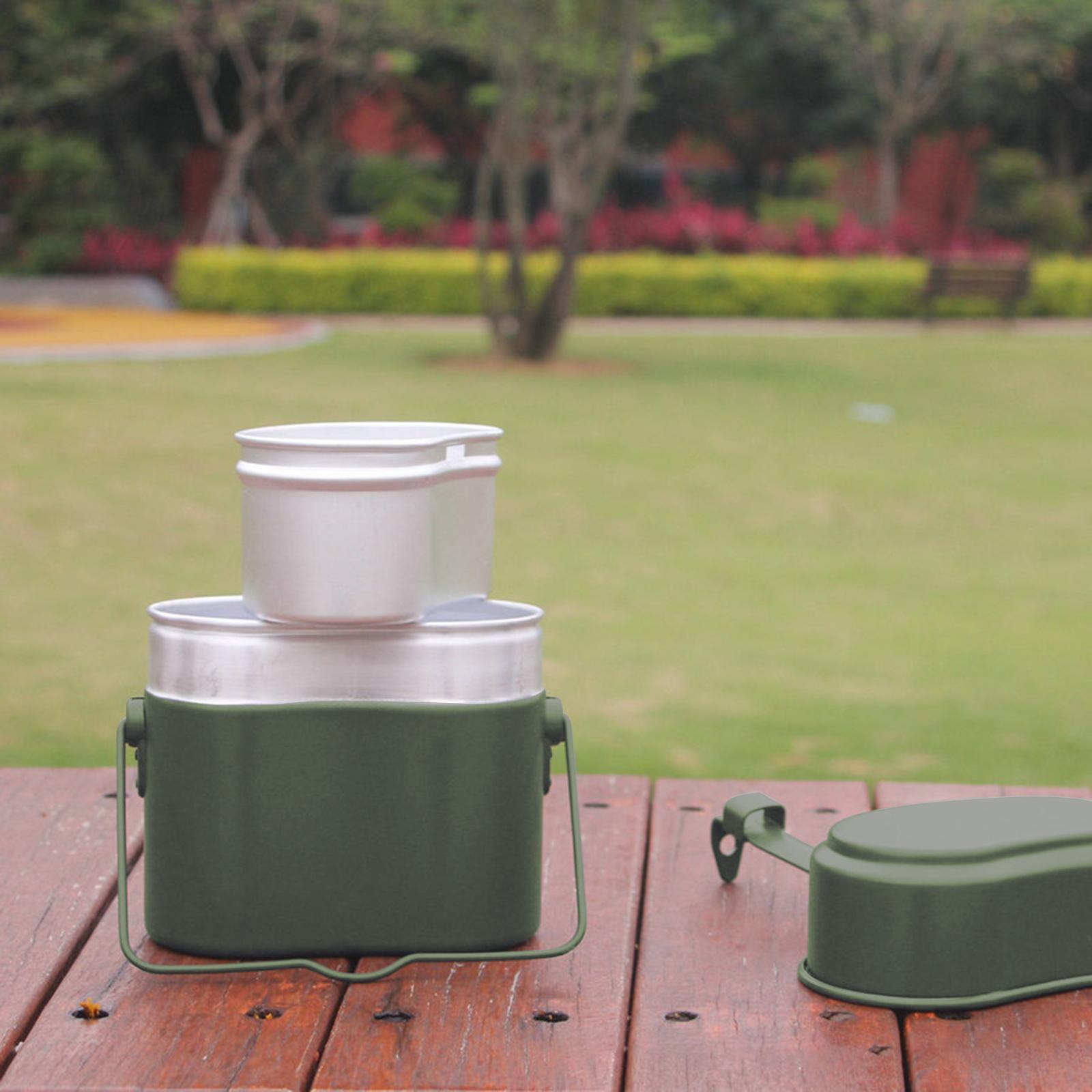 Conjunto de 3 Peças: Panela e  - Camping Cooking Kit Box avaliação e preço