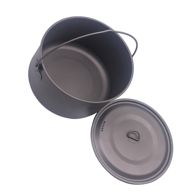 FLAME'S CREED 1100 ml 1950 ml  - Camping Cooking Pots And Pans Set avaliação e preço