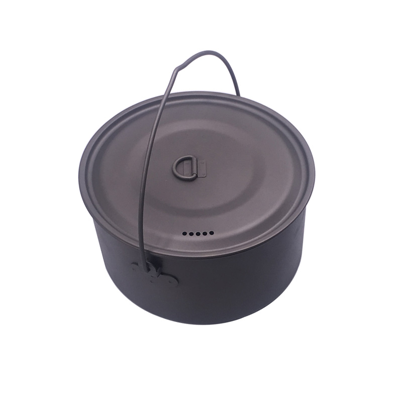 FLAME'S CREED 1100 ml 1950 ml  - Camping Cooking Pots And Pans Set avaliação e preço