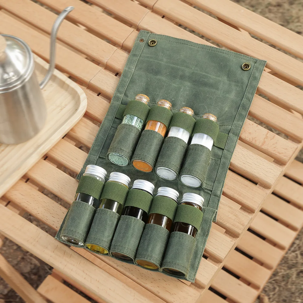 Conjunto de garrafa de tempero - Camping Cooking Equipment Bag avaliação e preço