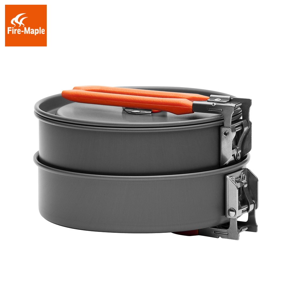 Fogo bordo festa 1 acampamento - Camping Cooking Kit Box avaliação e preço