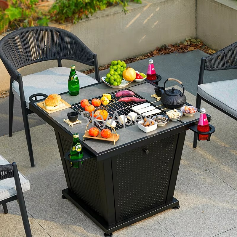 Multifuncional de alta qualida - Camping Cooking Fire Pit avaliação e preço