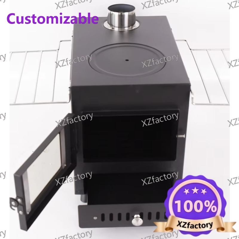Fogão a Lenha Portátil para Ac - Camping Cooking Fire Pit avaliação e preço