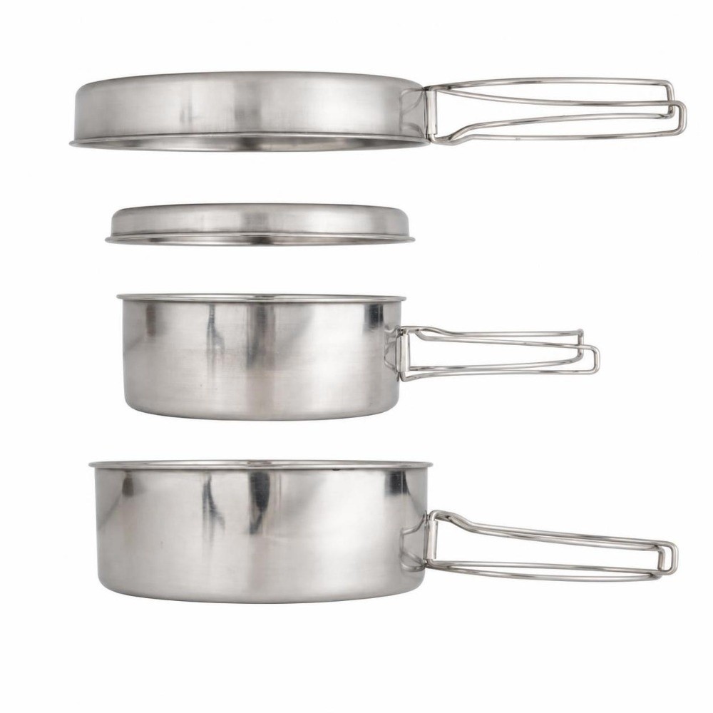 Conjunto de Utensílios de Cozi - Camping Cooking Pots And Pans Set avaliação e preço