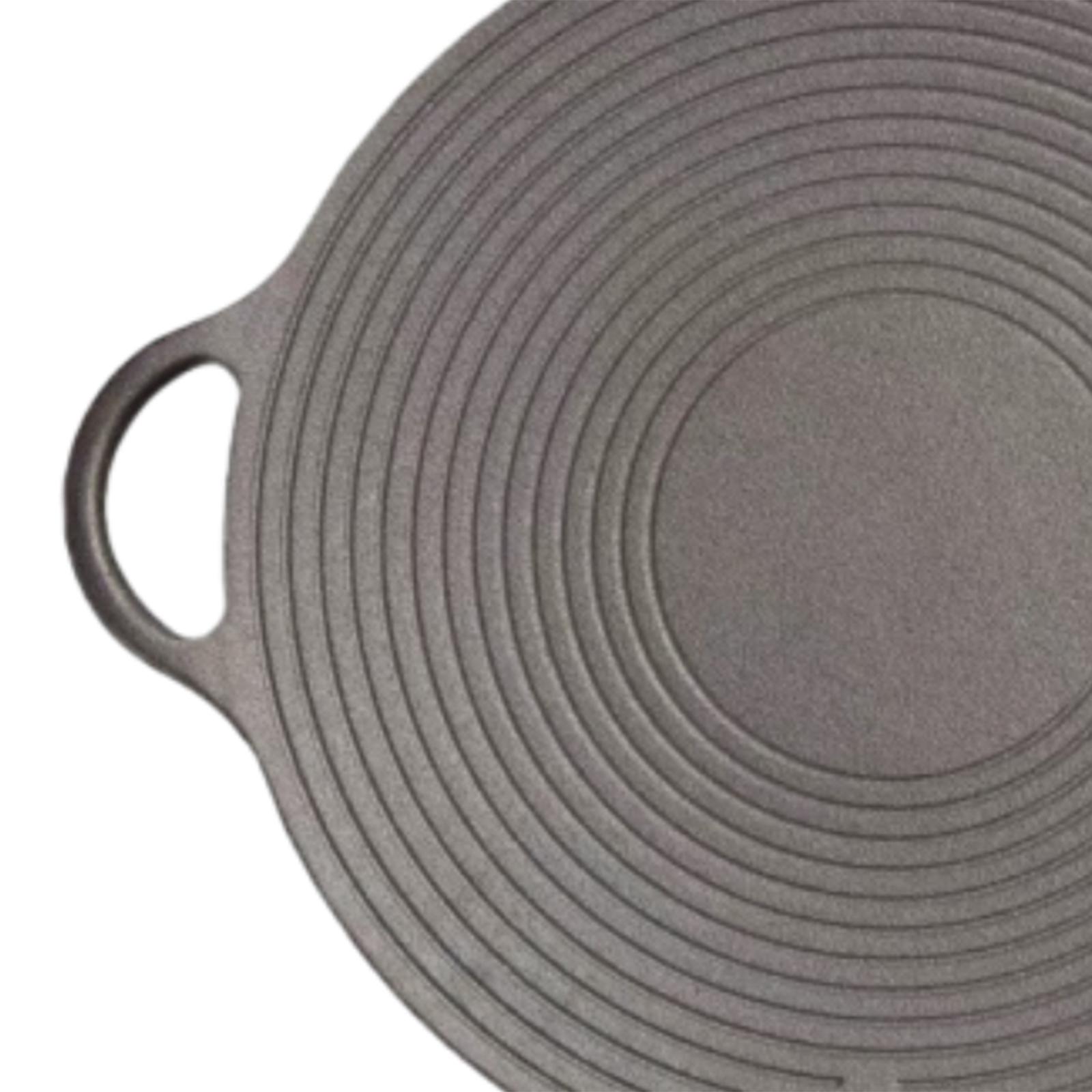 Panela de Grelhar Redonda de F - Skillet Cast Iron Camp avaliação e preço