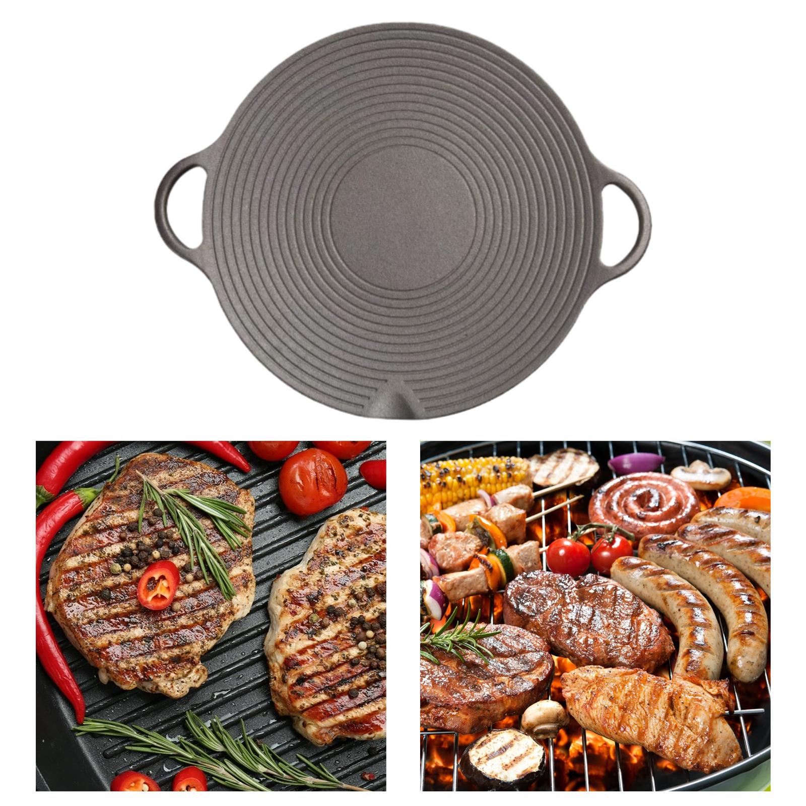 Panela de Grelhar Redonda de F - Skillet Cast Iron Camp avaliação e preço