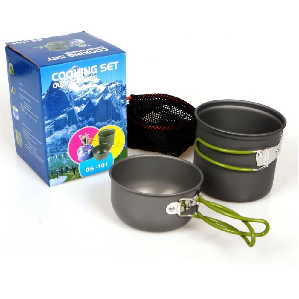 Panelas portáteis de acampamen - Camping Cooking Equipment Bag avaliação e preço