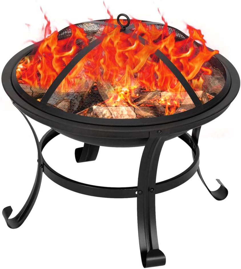 Grelha para churrasco ao ar li - Camping Cooking Fire Pit avaliação e preço