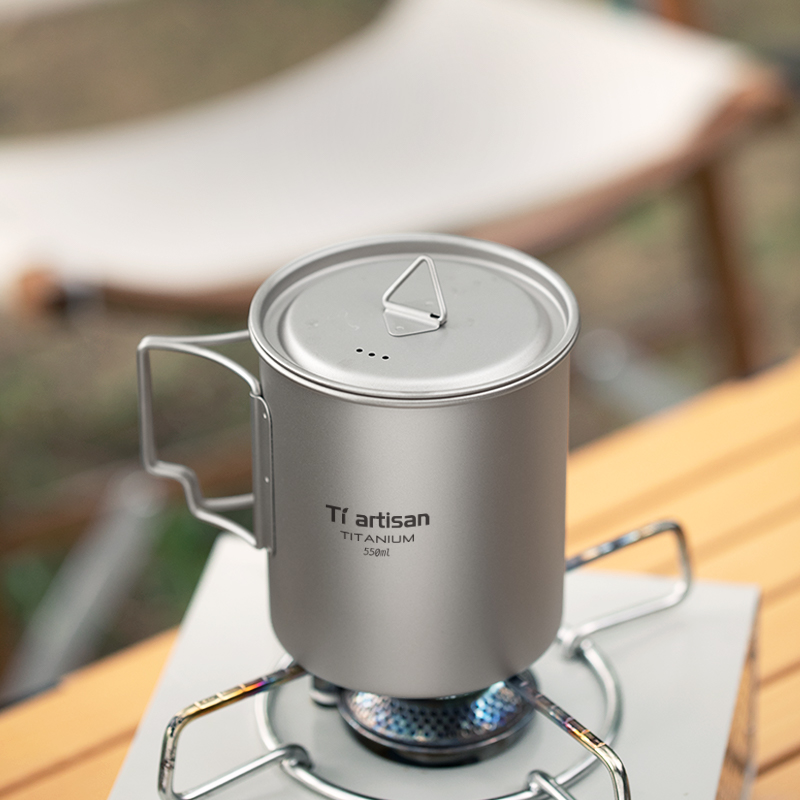 Tiartisan ao ar livre titânio  - Camping Cooking Pan Set avaliação e preço