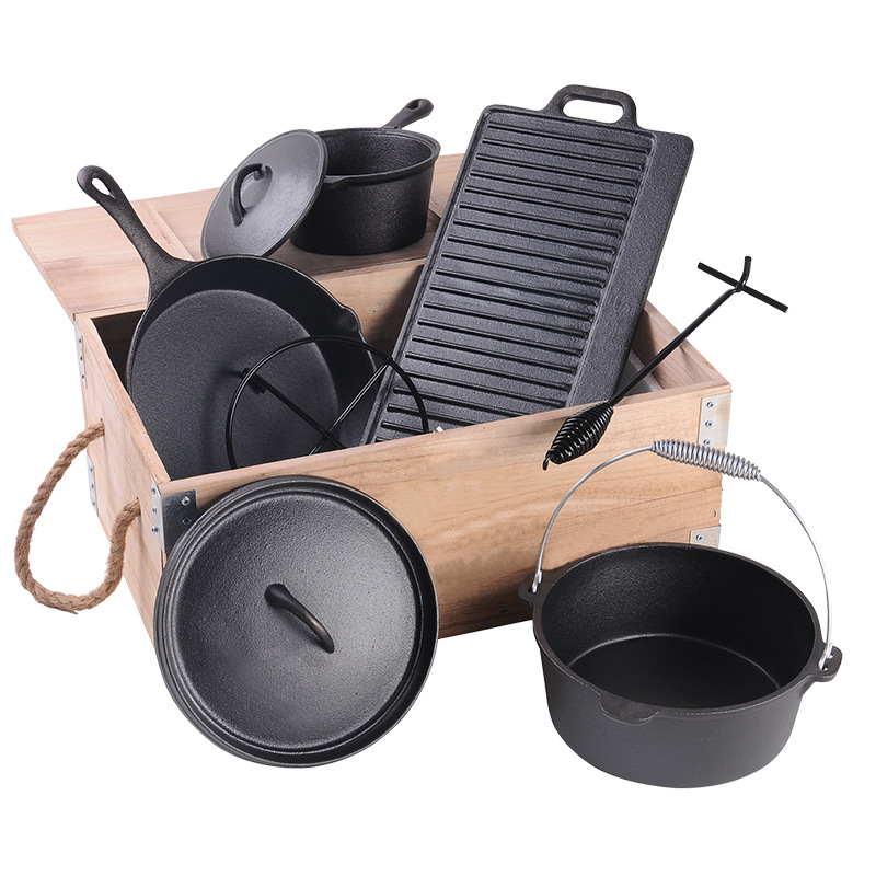 Conjunto de Caixa para Camping - Camp Dutch Oven Cast avaliação e preço