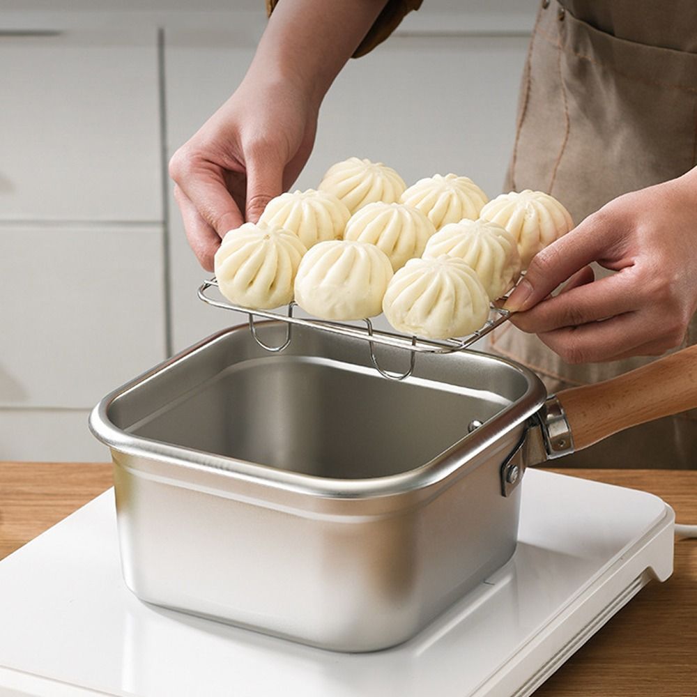 Frigideira portátil de aço ino - Camping Cooking Pots And Pans Set avaliação e preço