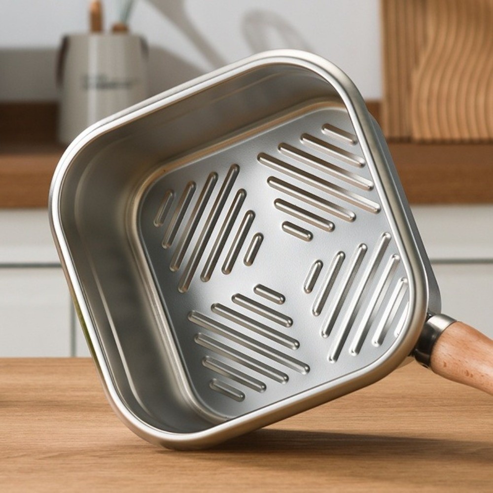 Frigideira portátil de aço ino - Camping Cooking Pots And Pans Set avaliação e preço