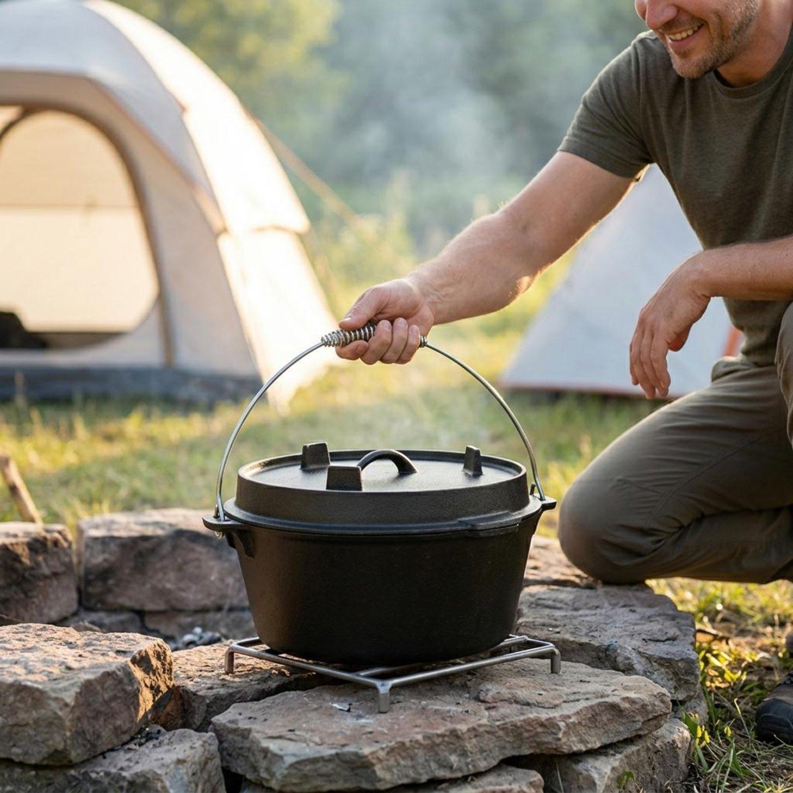 Panela Holandesa de Ferro Fund - Camp Dutch Oven Cast avaliação e preço
