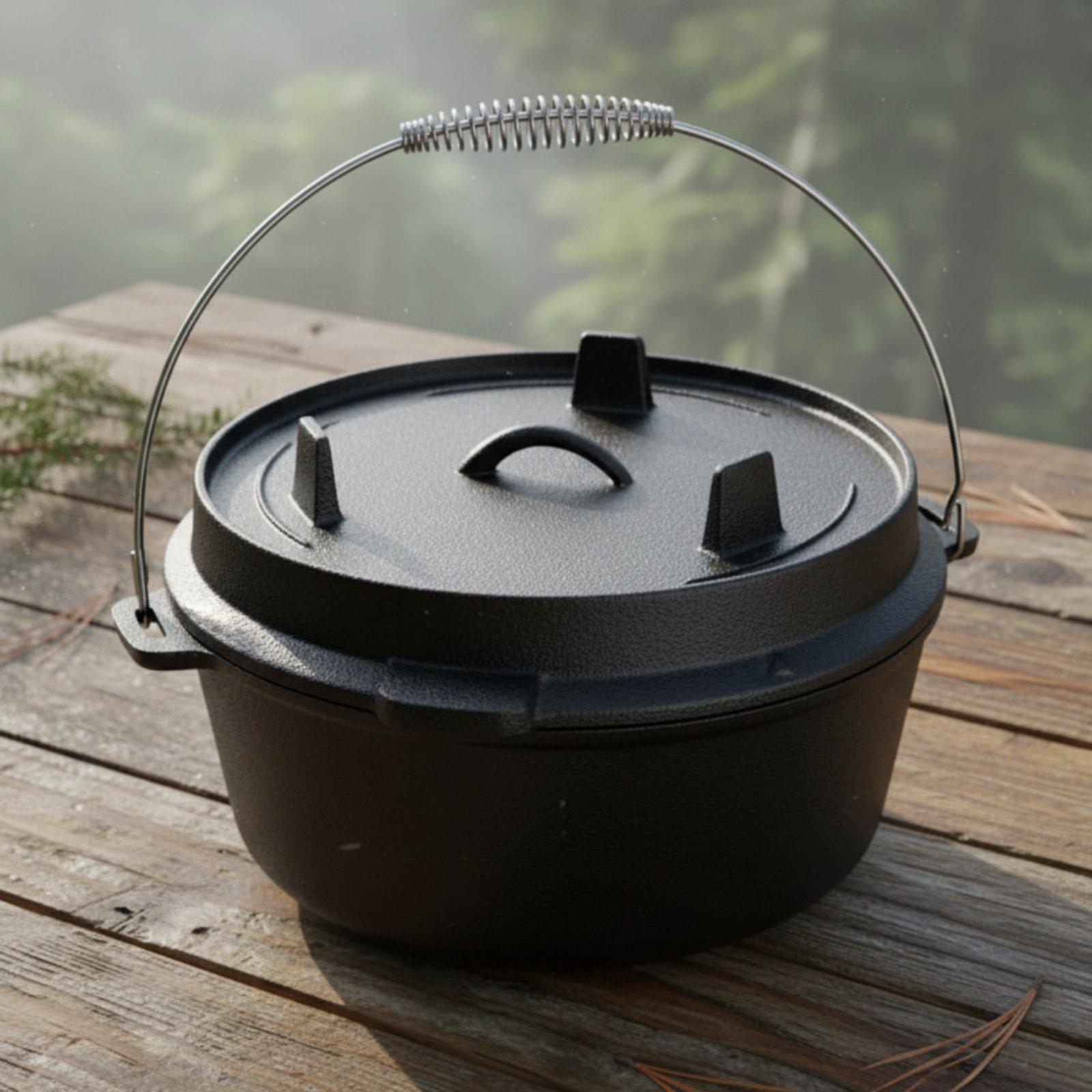 Panela Holandesa de Ferro Fund - Camp Dutch Oven Cast avaliação e preço