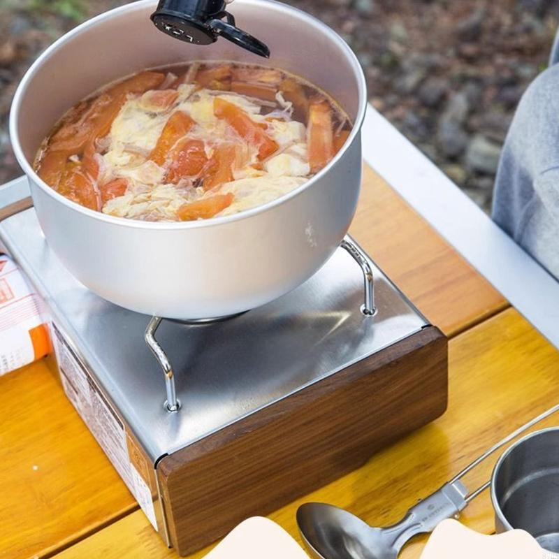 Conjunto garrafa tempero acamp - Camping Cooking Kit Box avaliação e preço
