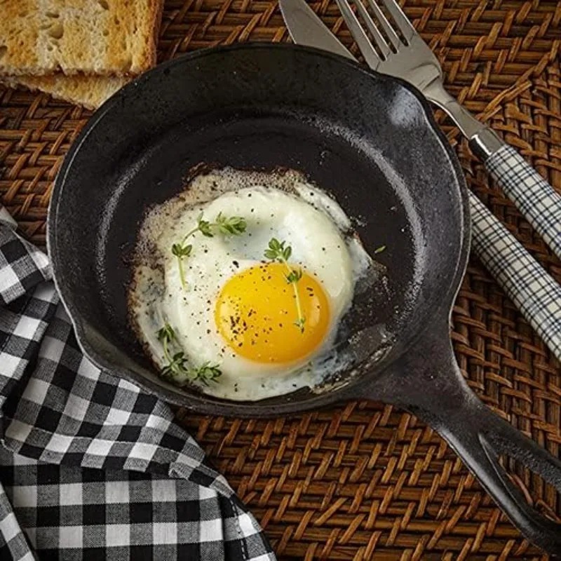 Frigideira para acampamento in - Skillet Cast Iron Camp avaliação e preço