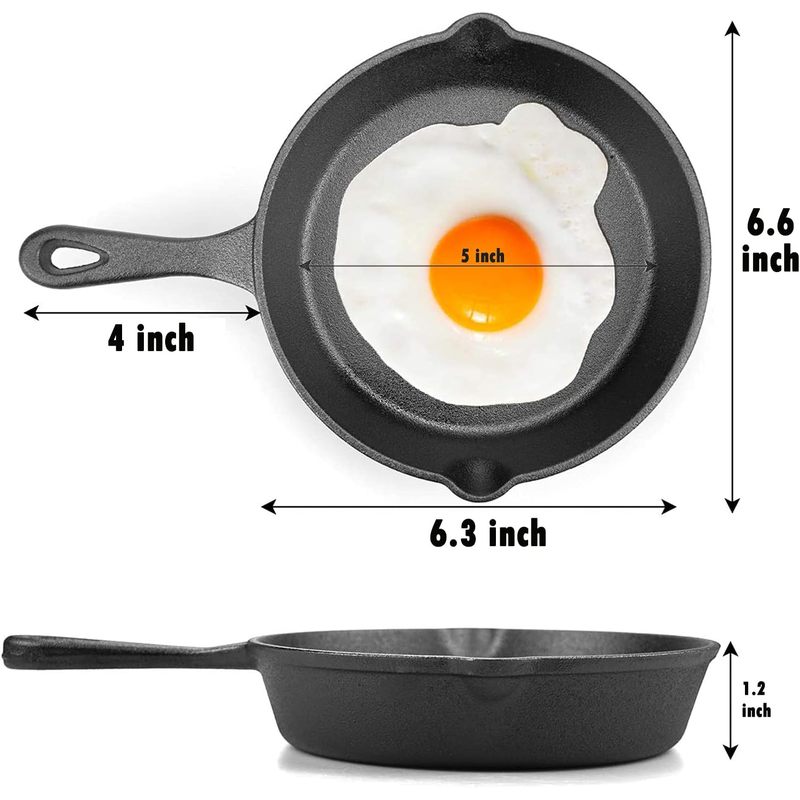 Panela de Ferro Fundido de 6 P - Skillet Cast Iron Camp avaliação e preço