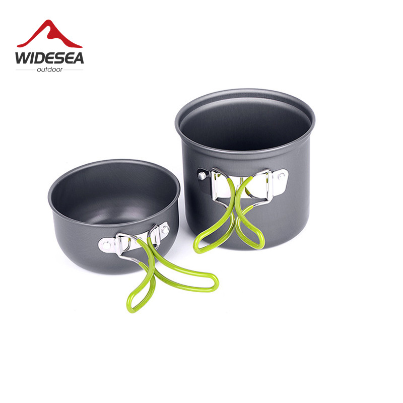 Conjunto de Utensílios de Cozi - Camping Cooking Pan Set avaliação e preço