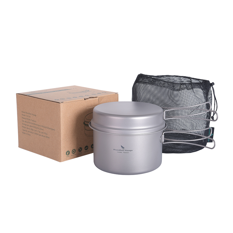 Panela de Titânio Boundless Vo - Camping Cooking Pots And Pans Set avaliação e preço