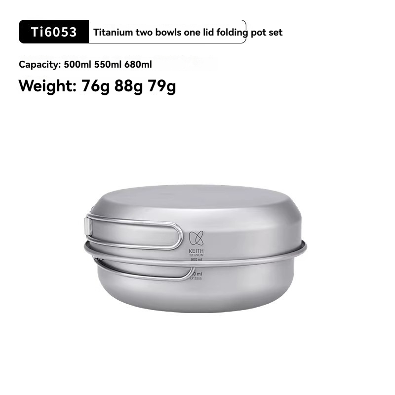 Conjunto de panelas e tigelas  - Camping Cooking Pan Set avaliação e preço