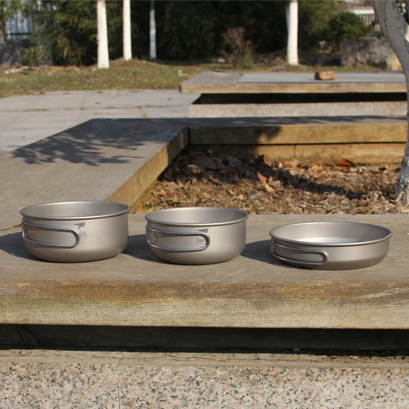 Conjunto de panelas e tigelas  - Camping Cooking Pan Set avaliação e preço