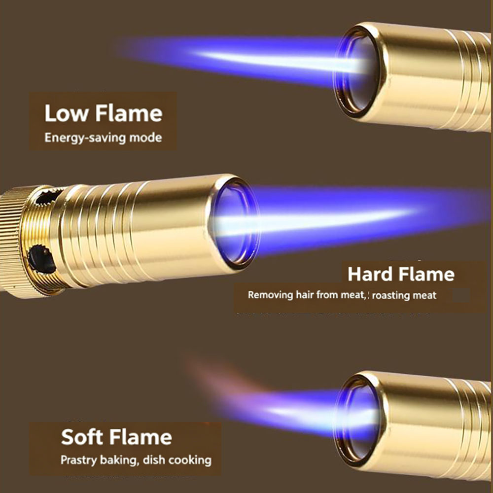 Tocha de Butano Portátil para  - Camping Cooking Torch avaliação e preço
