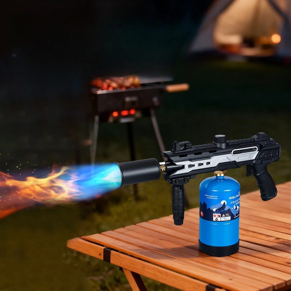 Nova Tocha de Fogo de Alta Pot - Camping Cooking Torch avaliação e preço