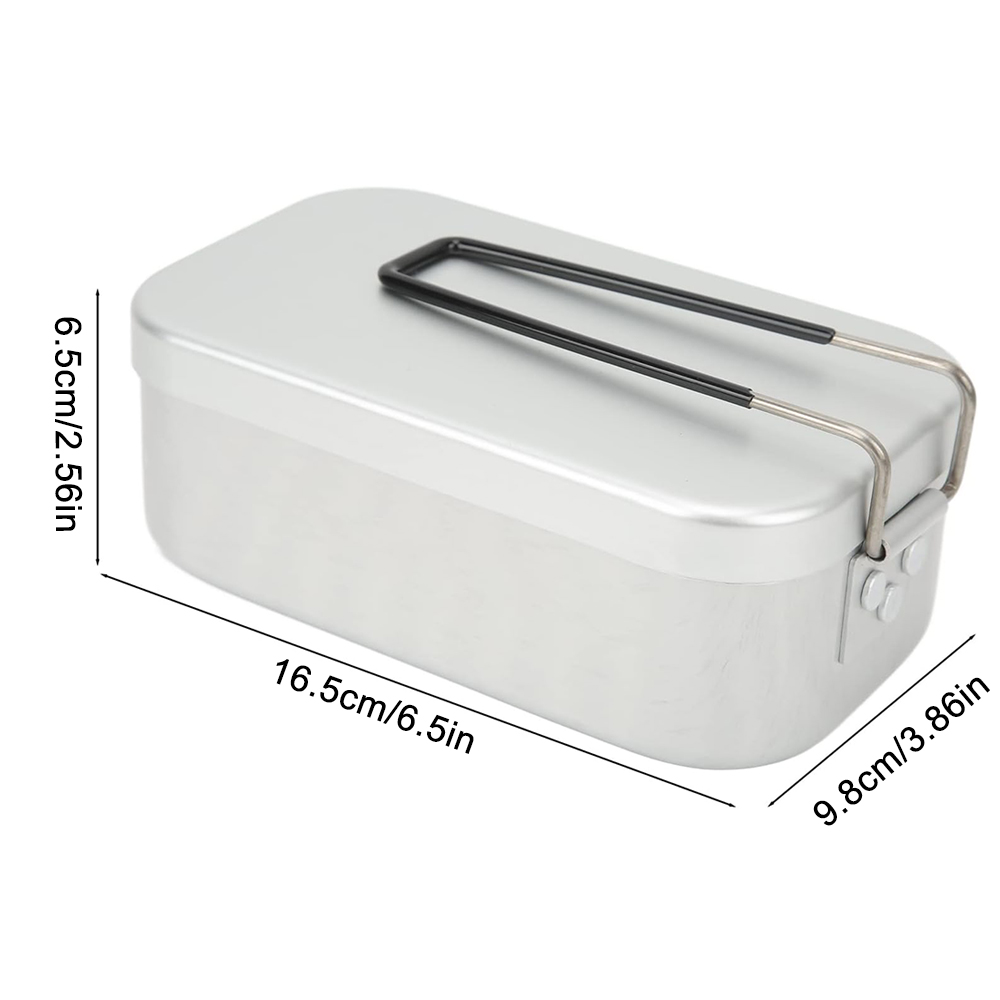 Lancheiras de alumínio 800ml,  - Camping Cooking Kit Box avaliação e preço