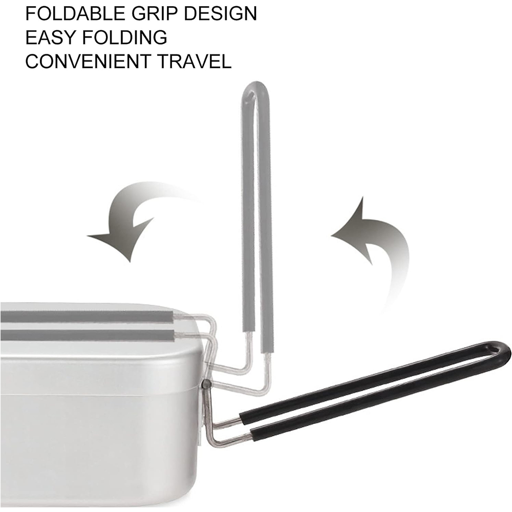 Lancheiras de alumínio 800ml,  - Camping Cooking Kit Box avaliação e preço