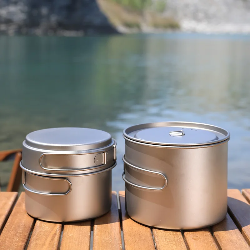 Conjunto de Panela e Frigideir - Camping Cooking Pots And Pans Set avaliação e preço