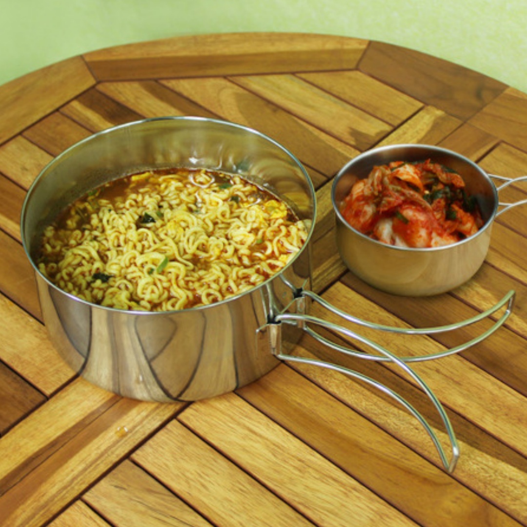 Conjunto de Utensílios de Cozi - Camping Cooking Pots And Pans Set avaliação e preço