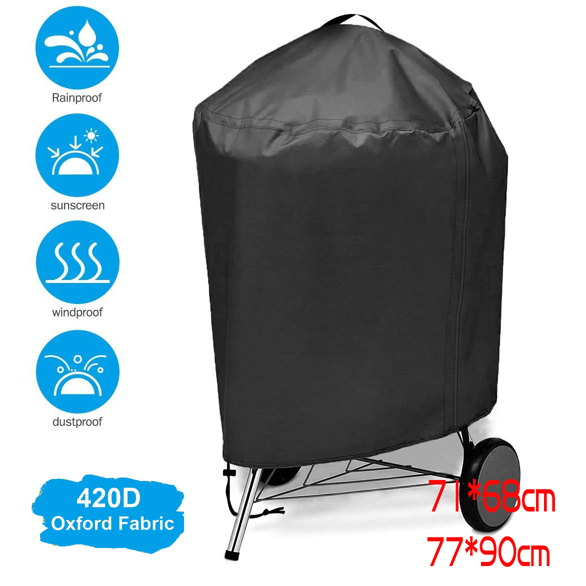 210d ao ar livre grill capa à  - Camping Cooking Fire Pit avaliação e preço