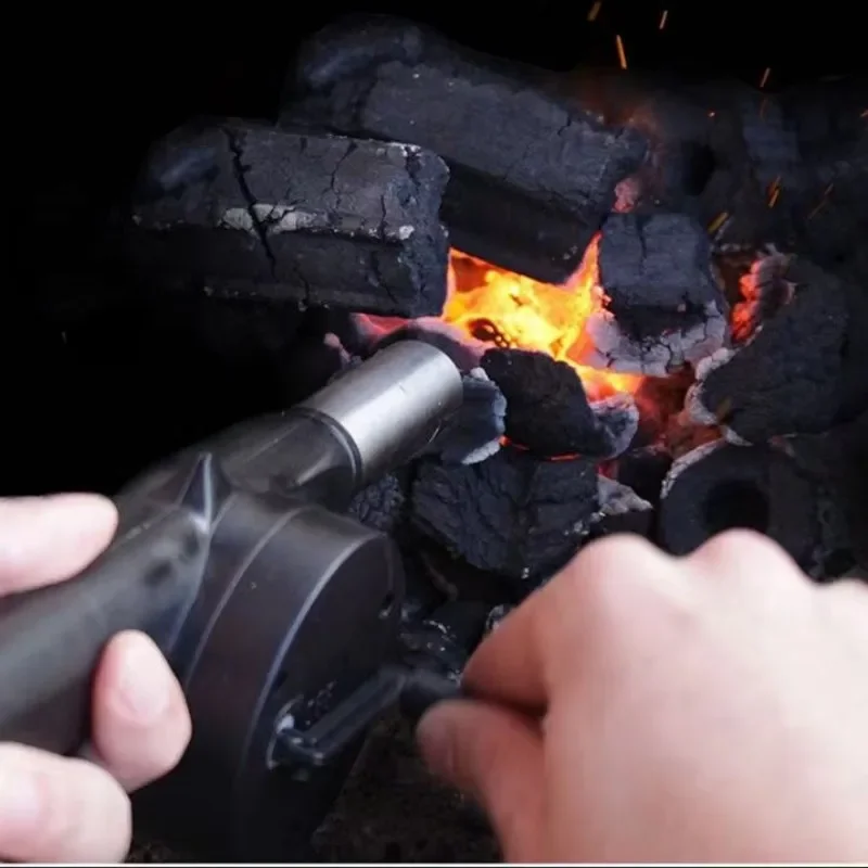 Ventilador portátil de manivel - Camping Cooking Candle avaliação e preço