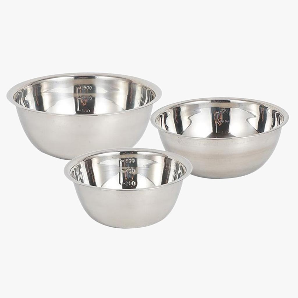 3 Peças de Tigelas de Mistura  - Camping Cooking Kids avaliação e preço
