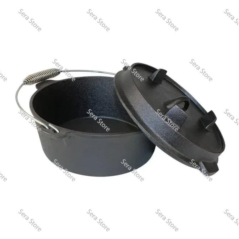 Panela de ferro fundido de 25c - Camp Dutch Oven Cast avaliação e preço