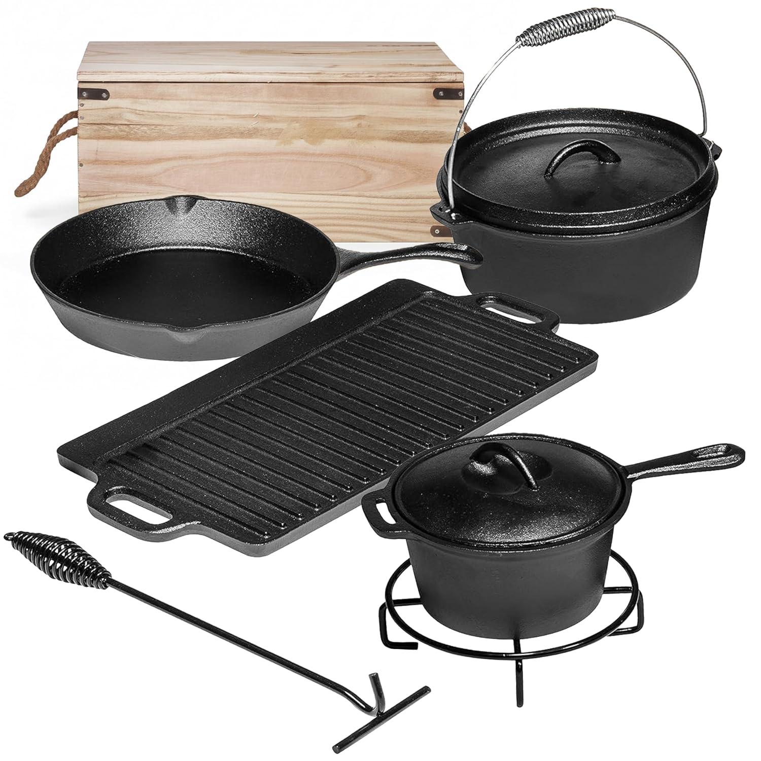 Conjunto de Cozinha para Campi - Camp Dutch Oven Cast avaliação e preço