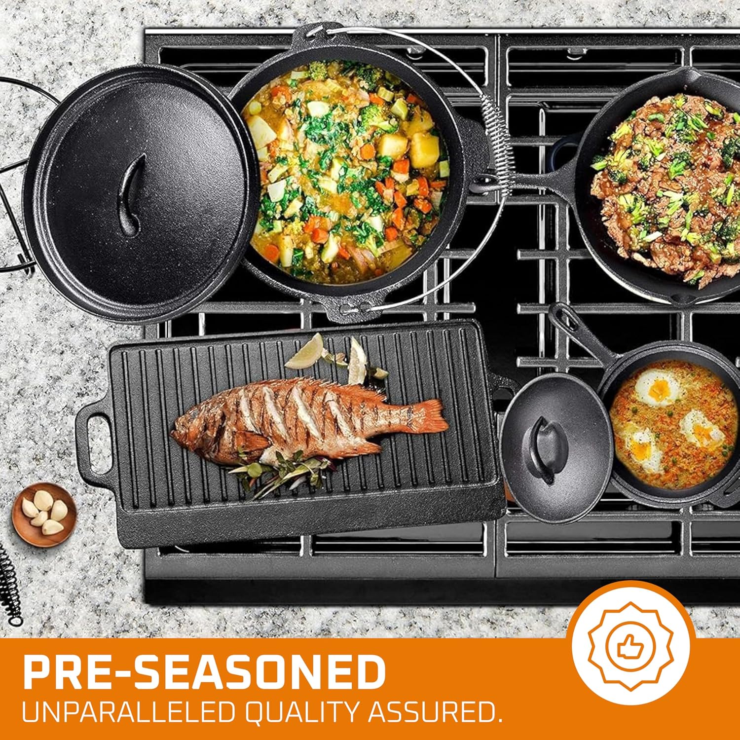 Conjunto de Cozinha para Campi - Camp Dutch Oven Cast avaliação e preço