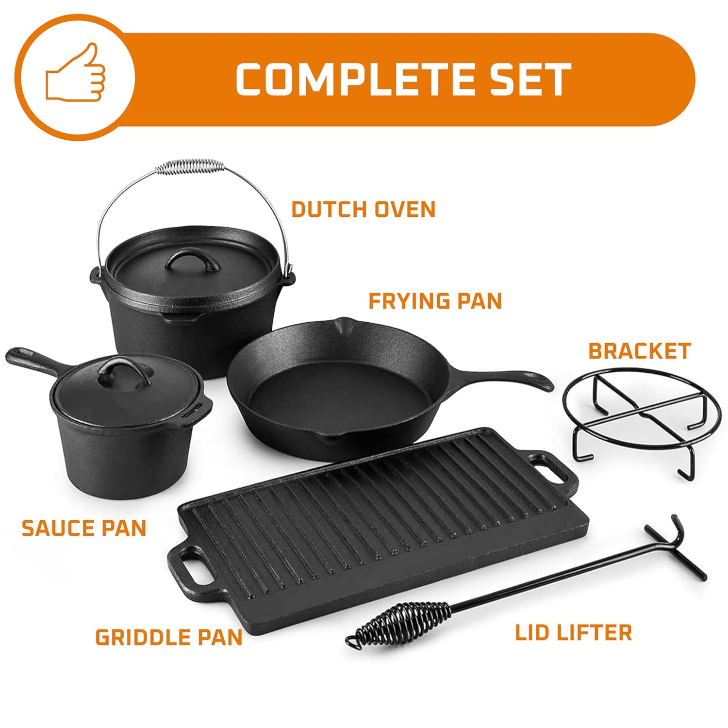 Conjunto de Cozinha para Campi - Camp Dutch Oven Cast avaliação e preço